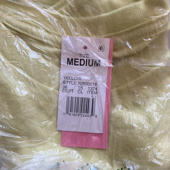 AC/DC high voltage yellow vintage tee - Picture 2 of 3